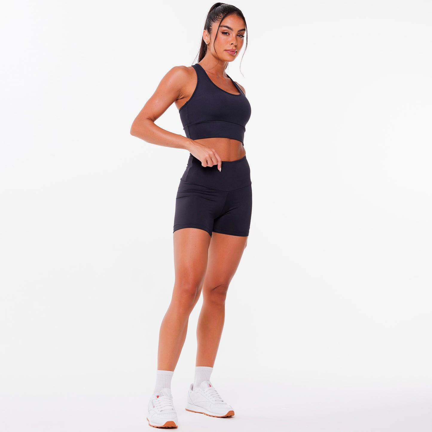 Light Aerodry Short Tights Black